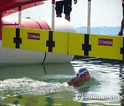 FINA 세계수영선수권대회 여자 10km 한국 최고 성적 기록한 박정주