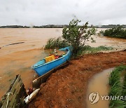 서산 '폭우로 불어나는 물에 걱정'