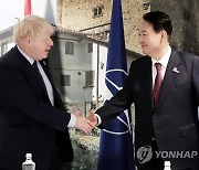 尹대통령-英총리 회담..포괄협력 '프레임워크' 채택