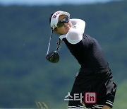 [포토]김민주 '파워풀 티샷'