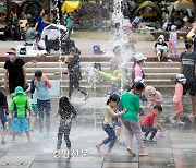폭우 가니 폭염..서울시 '폭염 종합지원실' 가동