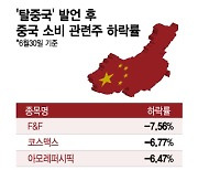 "'中 소비주' 투자는 미친 짓"..尹 '탈중국'에 '제2 사드사태' 올라