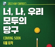 선수-동호인 함께하는 당구 2022 디비전리그 7월 2일 개막