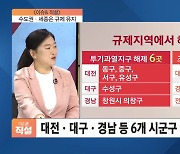 [이슈& 직설] 대구 수성·대전 유성 등 6곳 투기과열지구 해제..서울과 수도권, 세종은 그대로