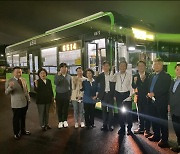 우형찬 서울시의원, 버스 첫차 운행 종사자들 격려로 제11대 시의원 첫 업무 시작
