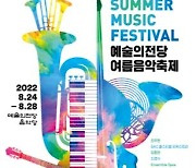 제2회 예술의전당 여름음악축제 8월 24∼28일 개최