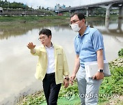 정원오 성동구청장, 집중호우 피해 상황 점검