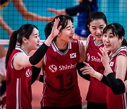 한국 여자배구, 이탈리아에 1-3 패배..VNL 사상 첫 전패 위기