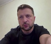 젤렌스키 "러, 우크라이나 민간 겨냥한 테러 자행"