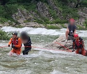 강원 하천·계곡서 연이틀 물놀이 사고..1명 사망·6명 구조