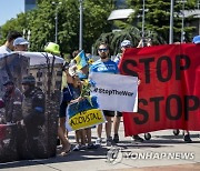 SWITZERLAND RUSSIA UKRAINE PROTEST