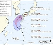 태풍 4호 에어리 '오른쪽으로 확 꺾여' 일본 관통 예상