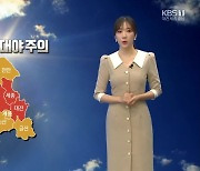 [날씨] 대전·세종·충남 '폭염특보'..밤까지 소나기 최고 80mm↑
