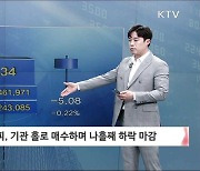 코스피, 기관 홀로 매수하며 나흘째 하락 마감 [증권시장]