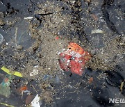 '중국발 해양쓰레기 둥둥'