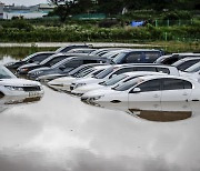 하루 폭우에 차량 300여대 침수.. 속타는 손보업계