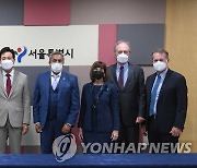 오세훈 서울시장, 미국 의회 코리아스터디그룹 대표단 접견