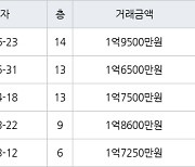 대구 동천동 칠곡2차보성서한타운 59㎡ 1억9500만원.. 역대 최고가