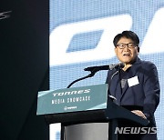 축사하는 정용원 쌍용자동차 관리인