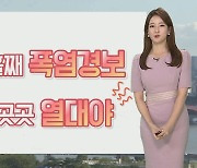 [날씨] 밤사이 곳곳 열대야..내일도 전국 폭염 기승