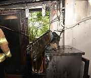 잠실 아파트 어린이집 화재..주민 15명 대피