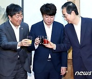 윤리위 심의 하루 앞둔 이준석 대표 '김대기·한덕수 만남'