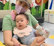 황신영, 작게 태어난 삼둥이 '10kg' 넘자 뿌듯 "너무 잘 크는 삼둥이♥"