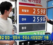 기름값 점검..'정유사·주유소 시장점검단' 가동