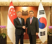 한-싱가포르 외교장관회담..건설·에너지 협력 강화 논의