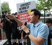 [포토]서울도시가스 점검원들에게 발언하는 오세훈 시장