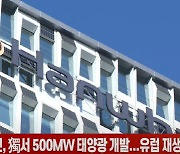 (영상)한화솔루션, 獨서 500MW 태양광 개발..유럽 재생E 사업 '박차'