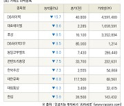 [fnRASSI]장마감, 거래소 하락 종목(DB하이텍 -15.7% ↓)