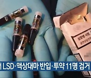 미국서 LSD·액상대마 반입·투약 11명 검거