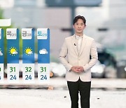 [날씨] 내일도 오늘만큼 더워..곳곳 소나기