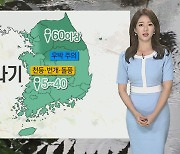 [날씨] 내일 주말이자 초복..무더위 속 강한 소나기