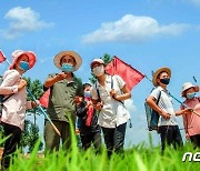 농촌 살림집 건설에 속도 내는 북한.."장마철 대비책도 마련"