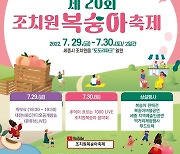 세종시 조치원복숭아축제 3년 만에 대면 행사로 열려