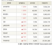 [fnRASSI]장마감, 코스닥 상승 종목(모아데이타 29.9% ↑)