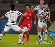 (SP)JAPAN-KASHIMA CITY-FOOTBALL-EAFF E-1 CHAMPIONSHIP-WOMEN-CHINA VS SOUTH KOREA