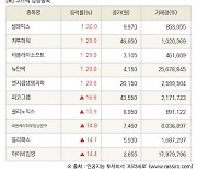 [fnRASSI]장마감, 코스닥 상승 종목(셀레믹스 30.0% ↑)