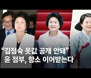 [단독]"김정숙 옷값 공개 안돼"..尹정부, 이 항소 이어받는다