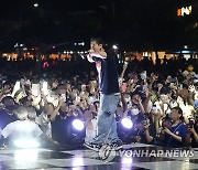 동해 망상해변에서 즐기는 힙합 축제