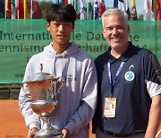 테니스 유망주 조세혁, U-14 국제 독일 선수권대회 우승