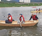 영월 동강뗏목축제, 외국인 관광객 카누 체험