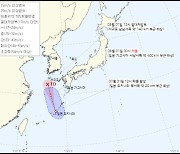 '송다' 이어 제 6호 태풍 '트라세' 발생..제주로 직진