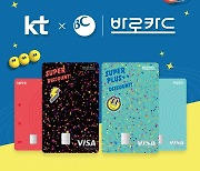 BC카드, 통신비 특화 'KT SUPER 카드' 2종 출시