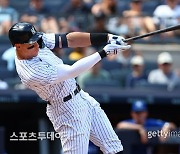 애런 저지, 시즌 42호포 '폭발'..역대 두 번째 최소경기 200홈런