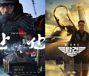 '한산' 5일 만에 200만 돌파..'탑건2' 700만 저력[MK무비]