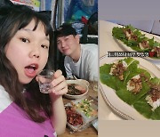 홍현희, 출산 코앞에 두고 ♥제이쓴에게 대접 받은 특식 "이쓰나 너무 맛있어"