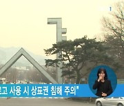 특허청 "대학 명칭·로고 사용 시 상표권 침해 주의"